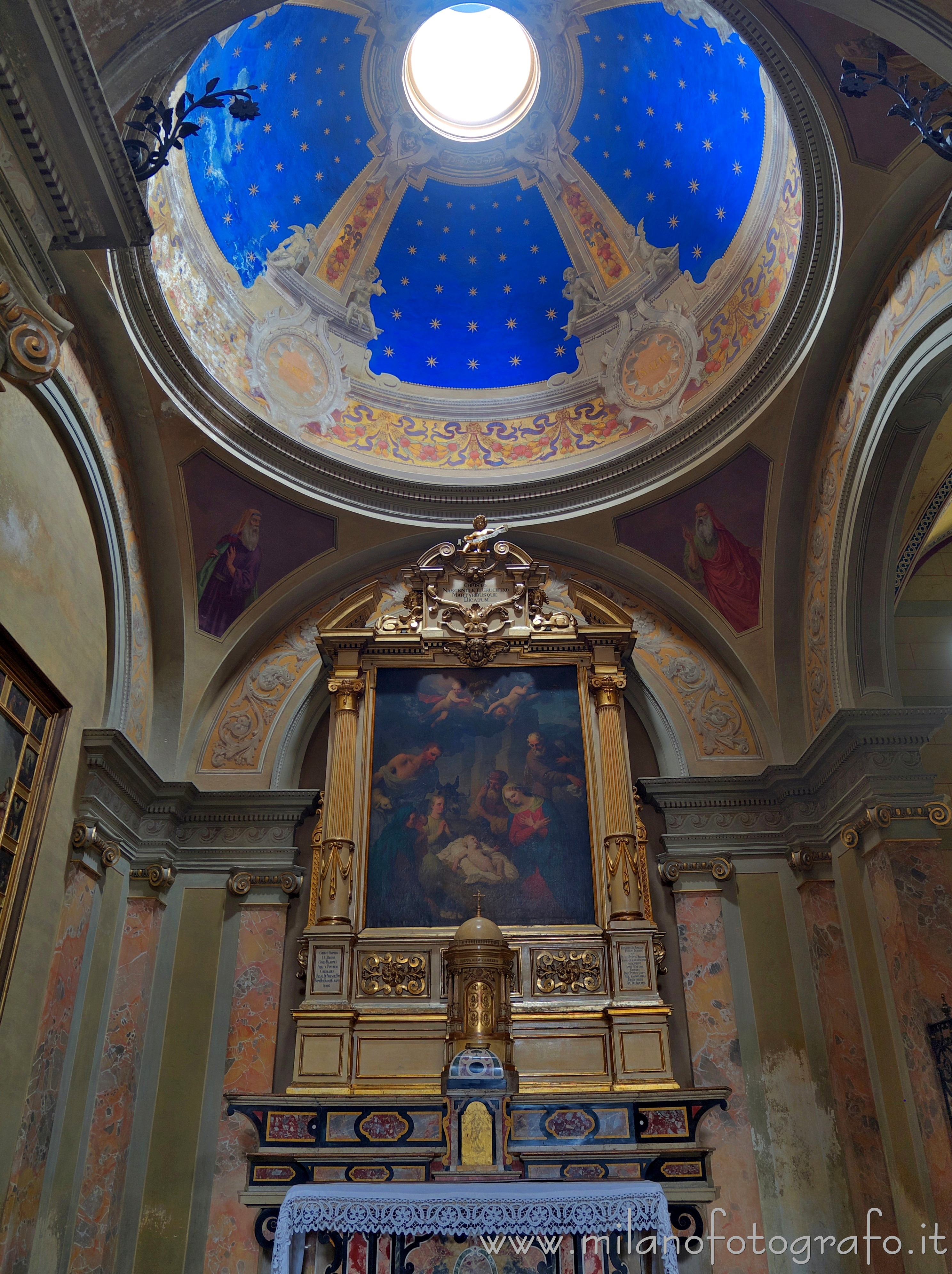 Soncino (Cremona, Italy) - Chapel of the Holy Nativity in the parish Church of  Santa Maria Assunta